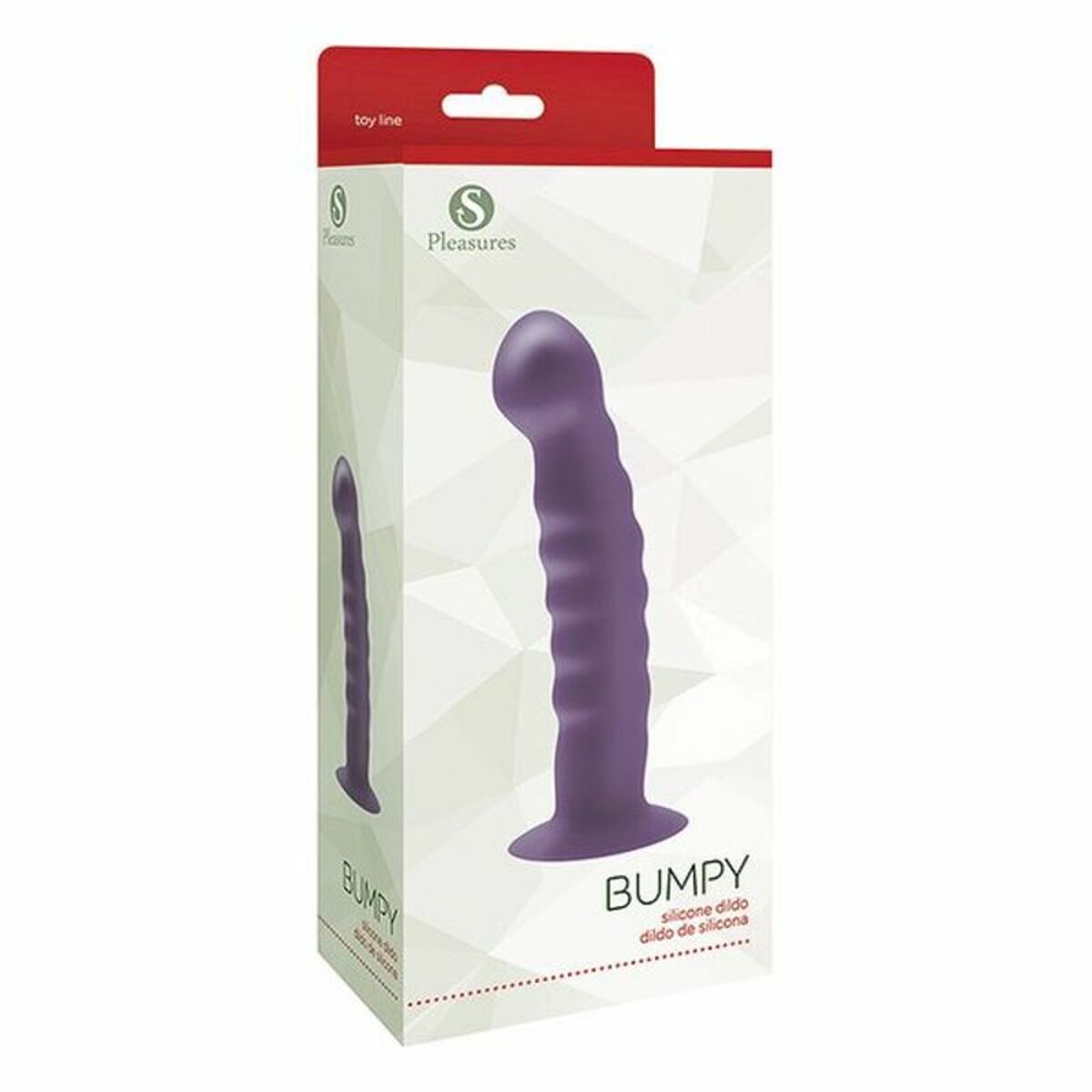 Dildo S Pleasures Bumpy Purple-1