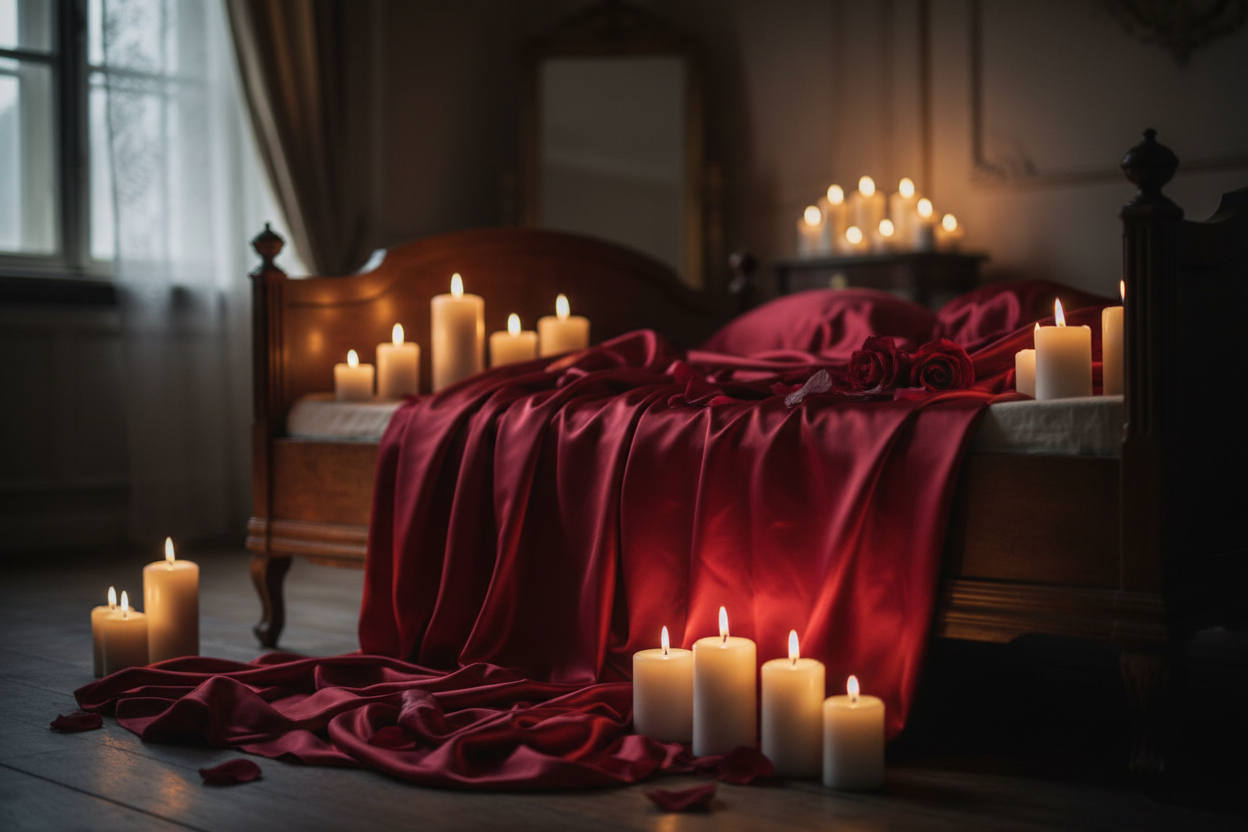 Photographie romantique sombre